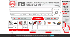 Desktop Screenshot of ms-shop.eu